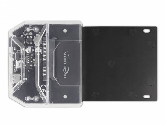 Delock 63205 USB-C®, SATA, DC zásuvka 3,5 mm dokovací stanice pro pevný disk-3
