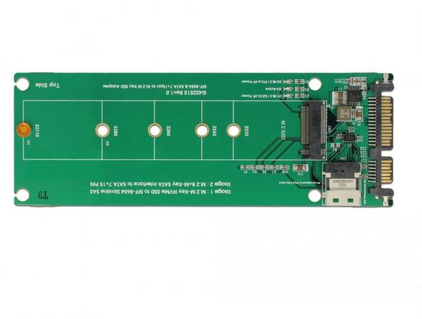 Delock 63953 adaptér rozhraní [1x U.2, SATA - 1x M2]