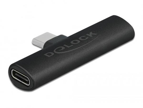 Delock USB 2.0 adaptér [2x USB-C® zásuvka - 1x USB-C® zástrčka] 64114