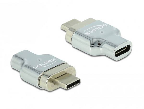 Delock USB 2.0 adaptér [1x USB-C® zástrčka - 1x USB-C® zásuvka] 66433