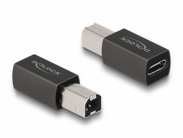 Delock USB 2.0 adaptér [1x USB 2.0 zástrčka B - 1x USB-C® zásuvka] 65839 0 mm