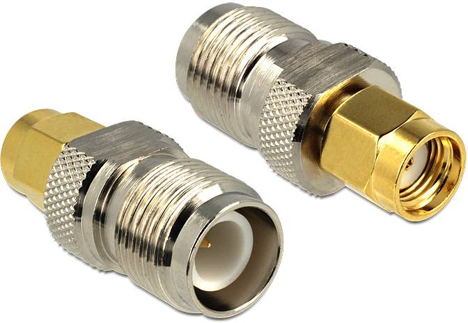 Delock 88819 88819 HF adaptér Zástrčka RPSMA - Zásuvka RPTNC 0 mm 1 ks-1