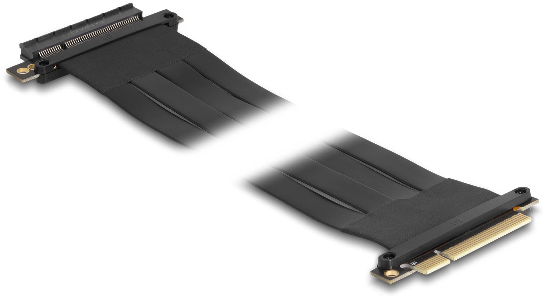 Delock PCIe riser kabel 8pinová 0.6 m černá 88030-2