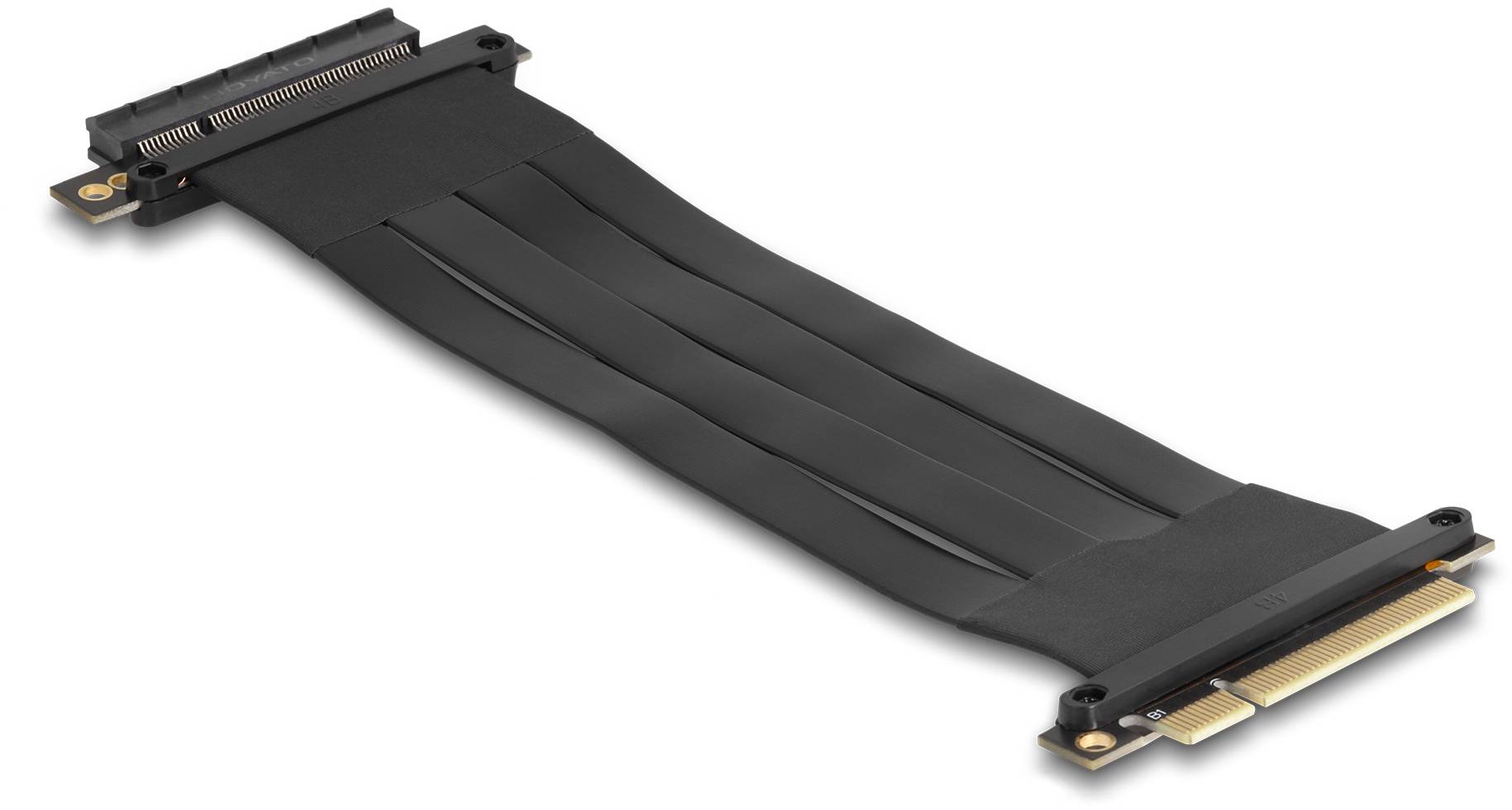 Delock PCIe riser kabel 8pinová 0.3 m černá 88029-2