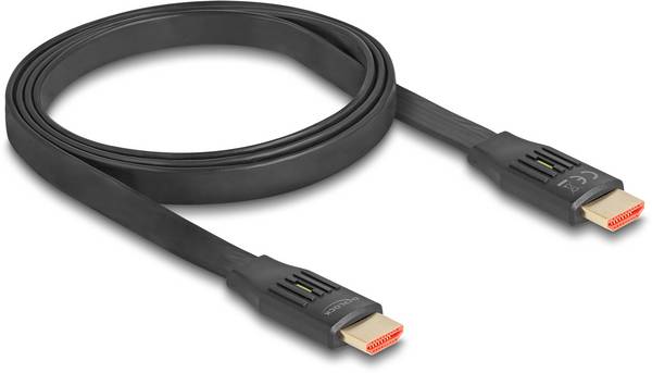 Delock HDMI kabel Zástrčka HDMI-A 5 m černá 81004 8K UHD, pozlacené kontakty, eARC HDMI kabel