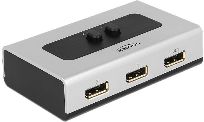 Delock 87668 DisplayPort přepínač UHD 7680 x 4320 Pixel-1