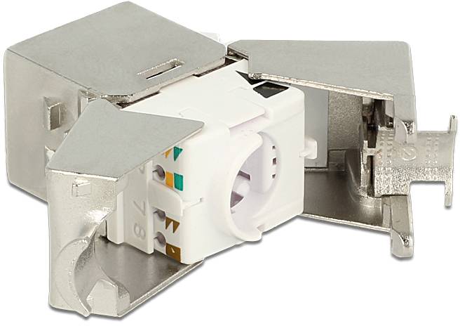 Delock 86179 RJ45 vestavný modul Keystone CAT 6A 1 ks-2