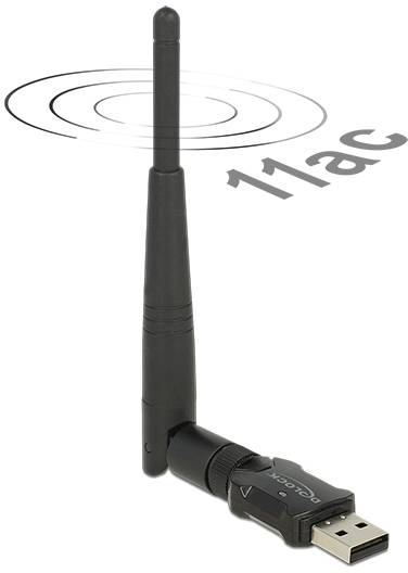 Delock 12462 12462 Wi-Fi anténa 3 dBi 2.4 GHz, 5 GHz-0