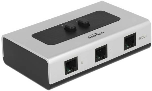 Delock 87698 87698 síťový switch 2 porty