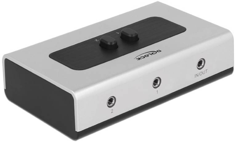 Delock 87699 cinch audio přepínač lze použít oboustranně-1