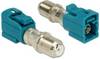 Delock 89464 89464 HF adaptér Fakra zásuvka - F zásuvka 1 ks