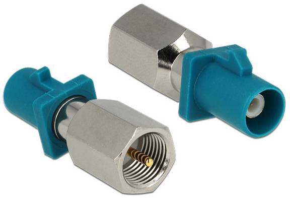 Delock 88933 88933 HF adaptér Fakra zástrčka - FME zástrčka 0 mm 1 ks-1
