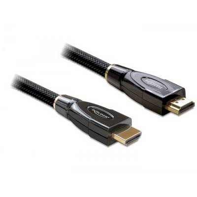 Dva černé HDMI kabely se zlatými konektory, které se používají k přenosu audio a video dat mezi zařízeními.