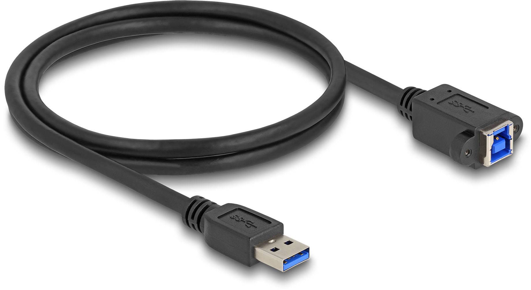 USB 3.0 kabel s samčím a samičím konektorem pro prodloužení dosahu, vhodný pro přenos dat vysokou rychlostí.