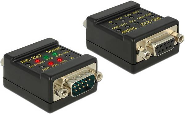 Delock 87713 VGA konektor D-SUB zásuvka 9pólová - D-SUB zástrčka 9pólová 0 mm 1 ks