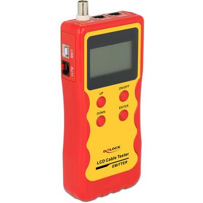 Delock 86108 síťový tester Vhodný pro (Specifikace sítě (CAT)): Kabel-0