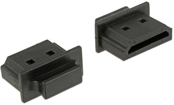Delock 64029 ochranná krytka černá 1 ks Package