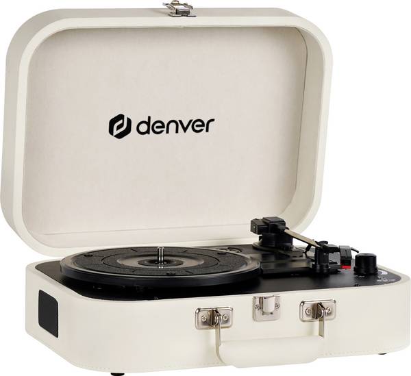 Denver VPL-130 USB gramofon  krémově bílá