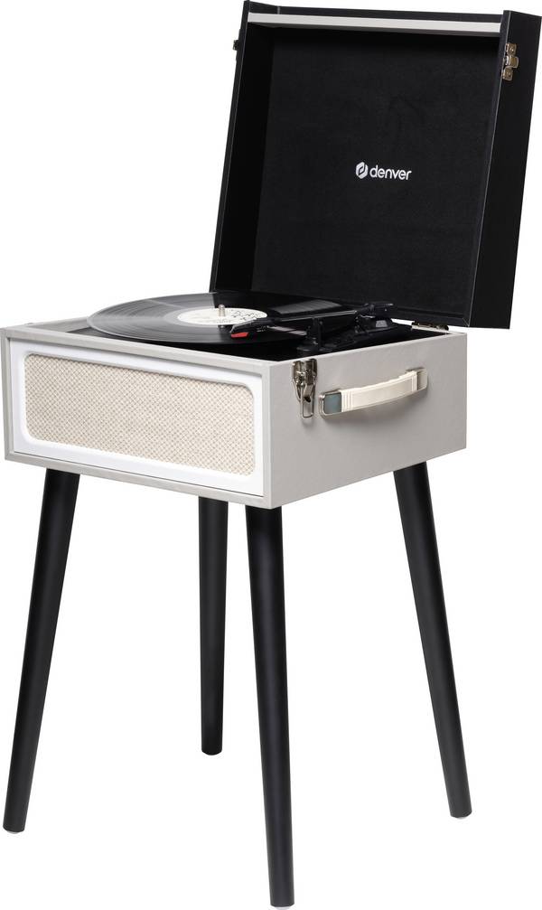 Denver VPR-250 gramofon  světle šedá (hedvábně matná)