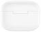 Bílá nabíjecí stanice pro bezdrátová sluchátka do uší, obdélníkového tvaru se zaoblenými rohy.