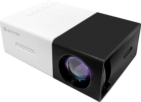 Denver projektor  PR-800B BLACK LED 15 ANSI-Lumen 1920 x 1080 Full HD mini projektor, s dálkovým ovládáním