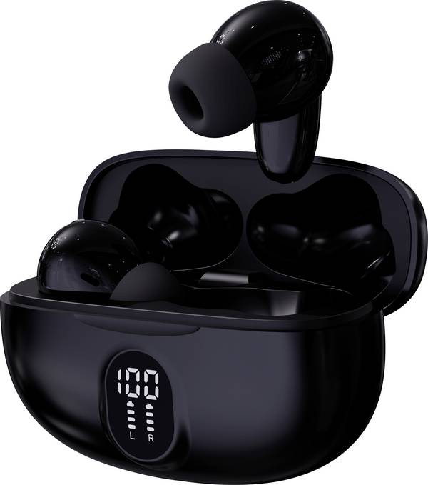 Denver TWE-57B BLACK  špuntová sluchátka (In Ear) Bluetooth® stereo černá   mobil