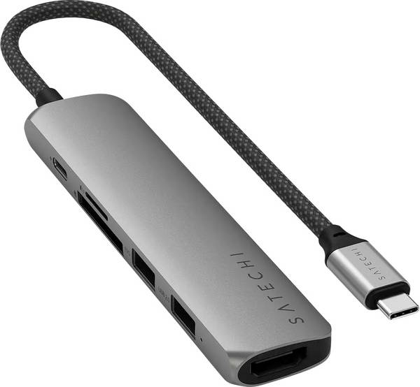 Satechi USB-C® dokovací stanice  ST-P6SM