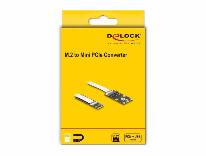Delock 64221 adaptér rozhraní [1x M2 - 1x Mini PCI]-4
