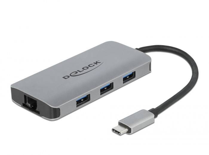 Delock USB-C® dokovací stanice 63252-0