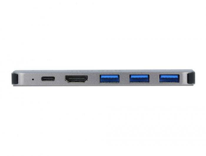 Delock USB-C® dokovací stanice 87753-3