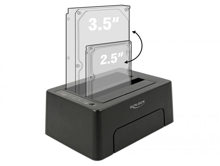 Delock USB-C® dokovací stanice 63957-4