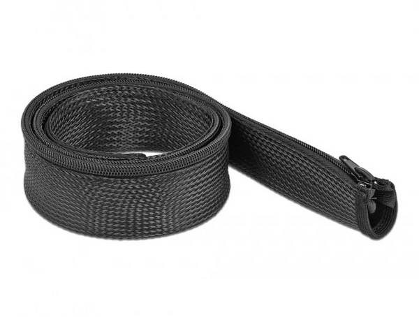 Delock 19166 19166 ochranný oplet černá polyester 1 m 35 mm (max) 1 ks