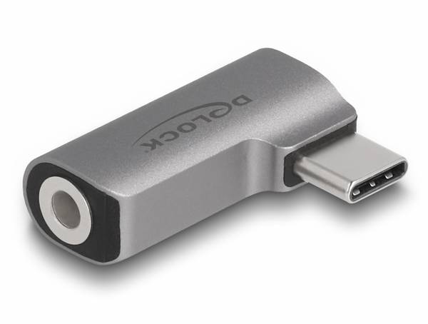 Delock USB-C®, audio adaptér [1x USB-C® zástrčka - 1x jack zásuvka 3,5 mm] 64192 0 m