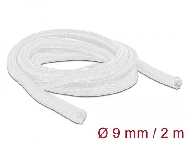 Delock 20697 20697 ochranný oplet bílá polyester 2 m 10 mm (max) 1 ks