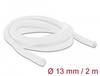 Delock 20698 20698 ochranný oplet bílá polyester 2 m 14 mm (max) 1 ks