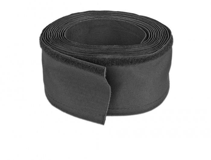 Delock hadice kabelového svazku polyester černá (Ø x d) 20 mm x 5 m 1 ks 19190-0