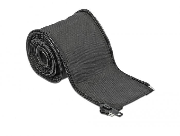 Delock hadice kabelového svazku polyester černá (Ø x d) 25 mm x 2 m 1 ks 19219-1