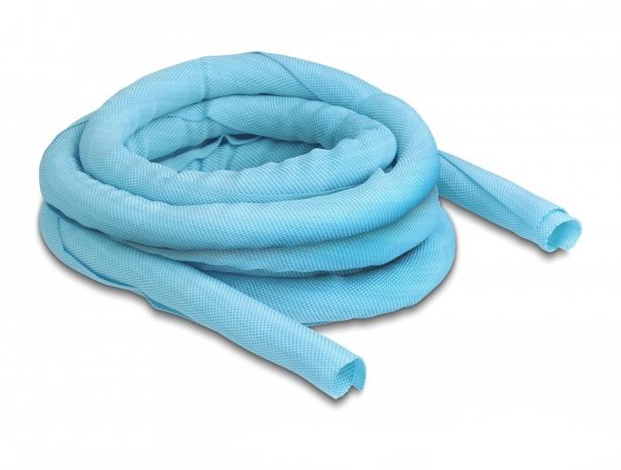 Delock hadice kabelového svazku polyester modrá (Ø x d) 16 mm x 5 m 1 ks 20881-0