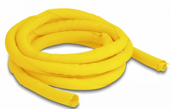 Delock hadice kabelového svazku polyester žlutá flexibilní (Ø x d) 10 mm x 2 m 1 ks 20868-0