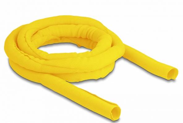 Delock hadice kabelového svazku polyester žlutá flexibilní (Ø x d) 19 mm x 2 m 1 ks 20870-0