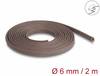 Delock 20897 20897 ochranný oplet hnědá polyester 2 m 3 do 9 mm 1 ks