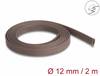 Delock 20898 20898 ochranný oplet hnědá polyester 2 m 8 do 20 mm 1 ks