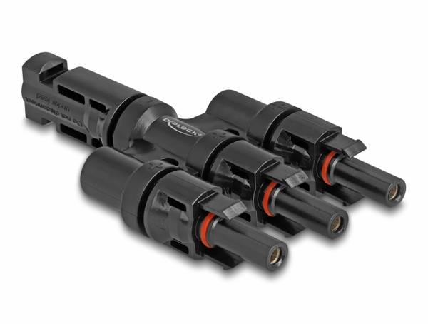 Delock 60024 60024 zástrčkový spoj solárního zařízení  2.5 mm²  Délka kabelu 0 mm