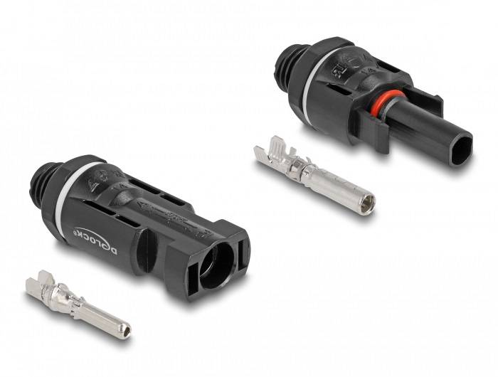 Delock 60028 60028 zástrčka solárního zařízení 4 mm² Délka kabelu 0 mm-3