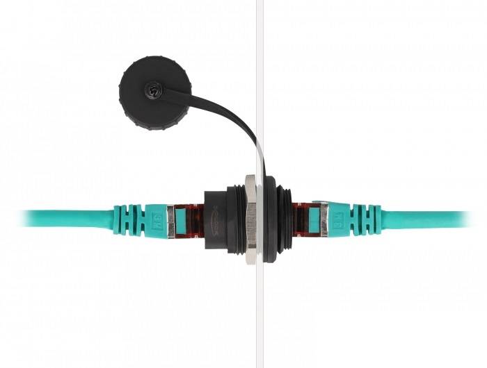 Delock 86968 RJ45 vestavný modul Keystone CAT 6A 1 ks-2