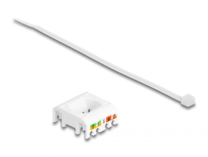 Delock 87952 RJ45 vestavný modul Keystone CAT 6A 1 ks-3