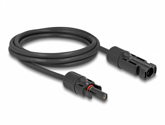 Delock 88209 88209 Solární kabel 6 mm² Délka kabelu 1 m-1