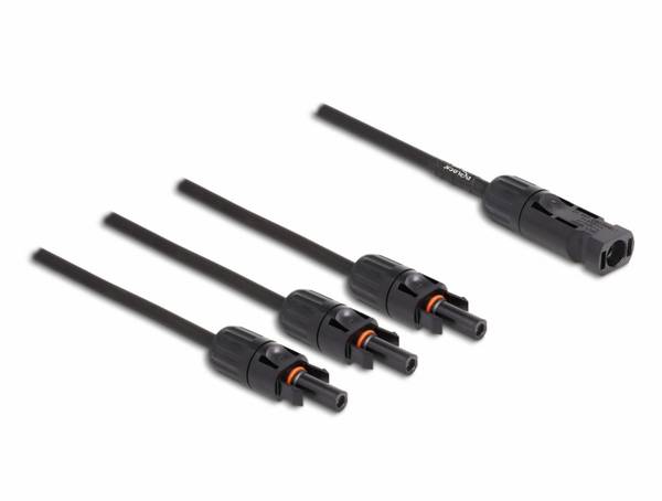 Delock 88224 88224 Solární kabel 4 mm²  Délka kabelu 35 cm