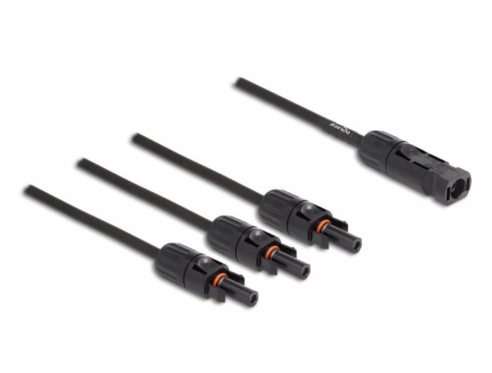 Delock 88224 88224 Solární kabel 4 mm² Délka kabelu 35 cm-1