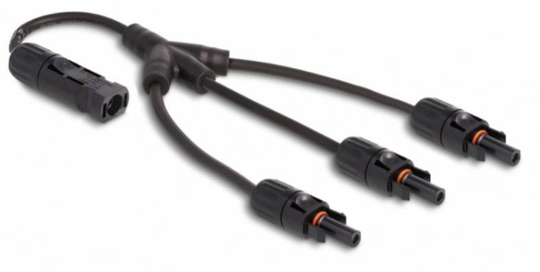 Delock 88224 88224 Solární kabel 4 mm² Délka kabelu 35 cm-2